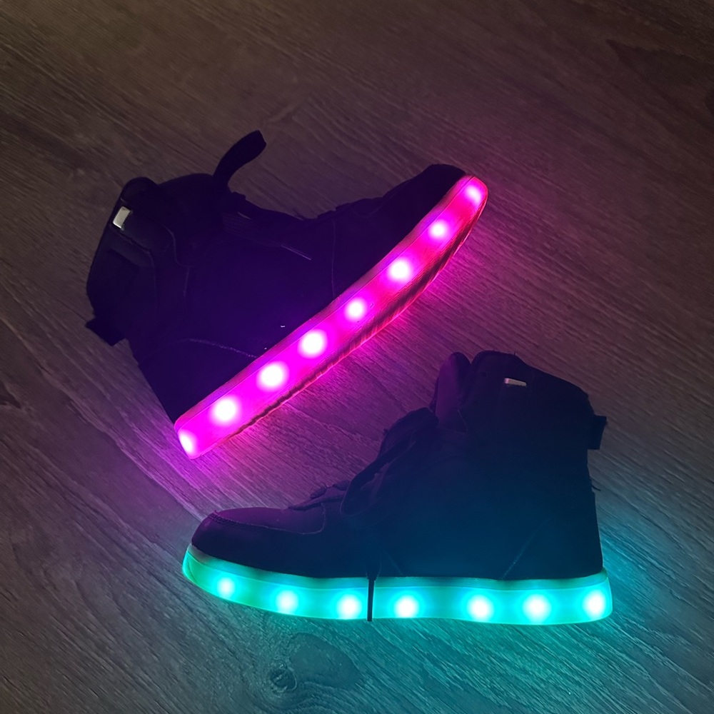 Kids LED Light-Up Sneakers